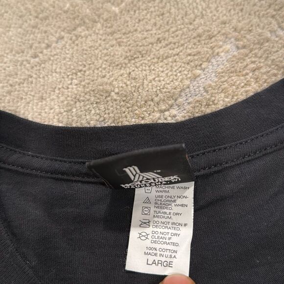 VTG  Harley Davidson Biker Wisconsin  T-Shirt Made in USA Large House Of Harley - Picture 5 of 9